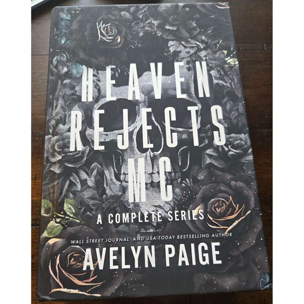 Heaven Rejects MC Complete Series Hardcover Avelyn Paige Signed Inscribed Book